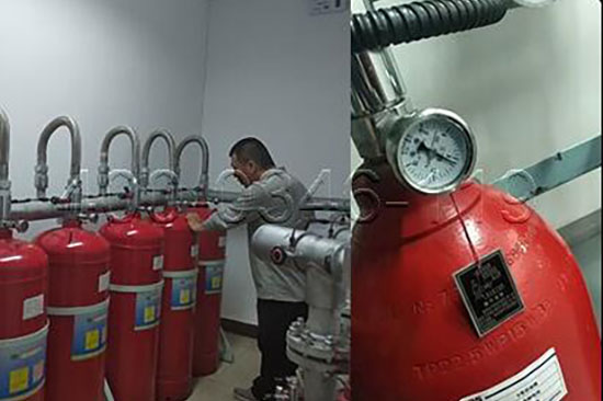 消防氣體滅火養護